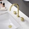 Kibi Circular X 8 Bathroom Sink Widespread Faucet with Drain Assembly KBF1026BG - alternate 8